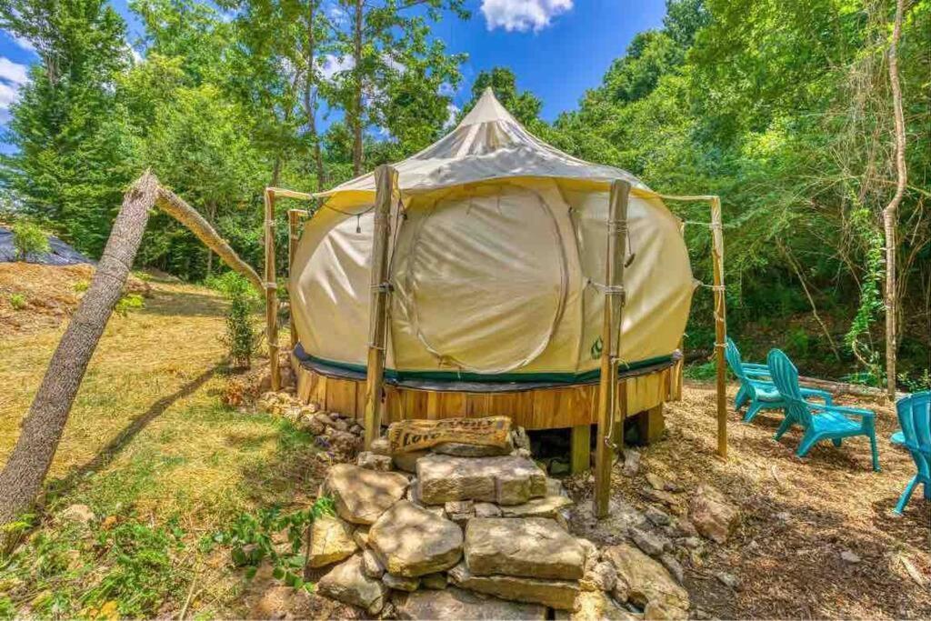 The Pisces-A Stargazing, Luxury Glamping Tent Rogersville Exterior photo