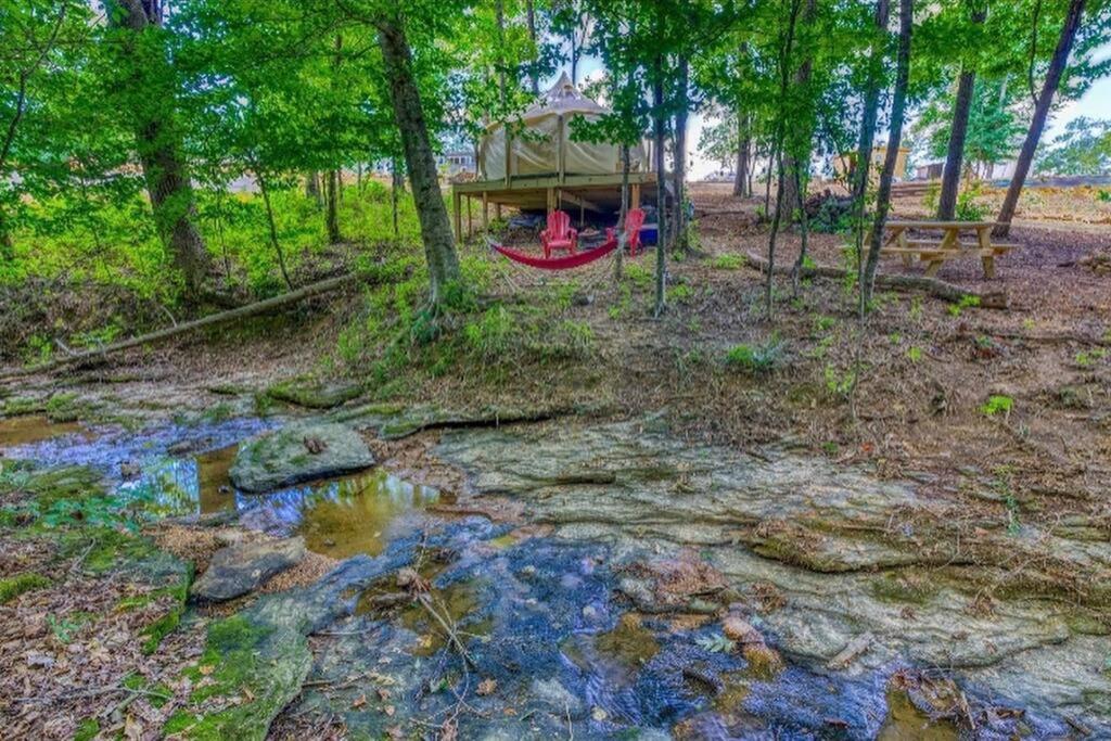 The Pisces-A Stargazing, Luxury Glamping Tent Rogersville Exterior photo